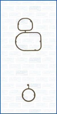 Set garnituri, radiator ulei AJUSA 77000100