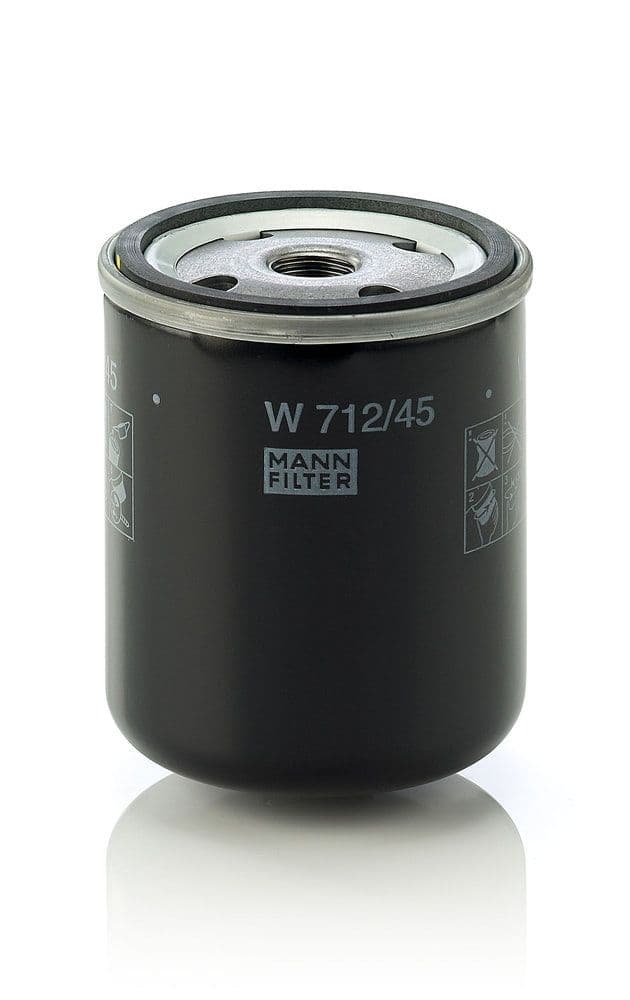 Filtru hidraulic, cutie de viteze automata MANN-FILTER W 712/45