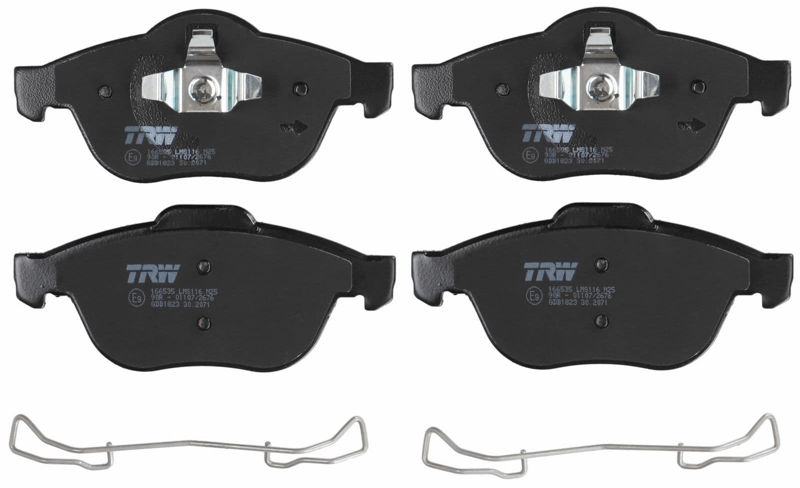 set placute frana,frana disc TRW GDB1823