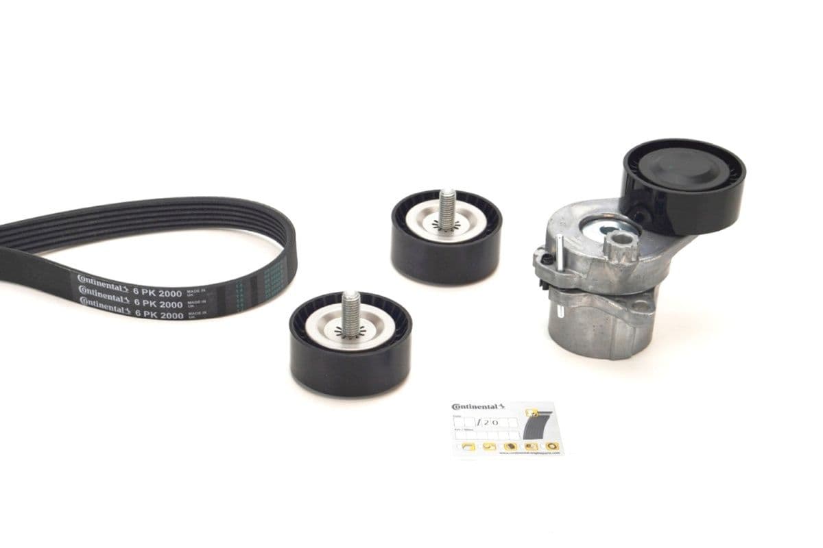 Set curea transmisie cu caneluri CONTINENTAL CTAM 6PK2000K2