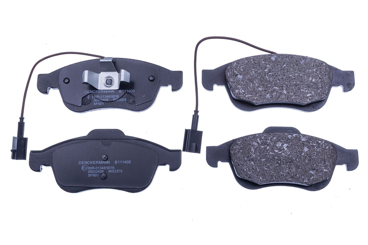 set placute frana,frana disc DENCKERMANN B111400