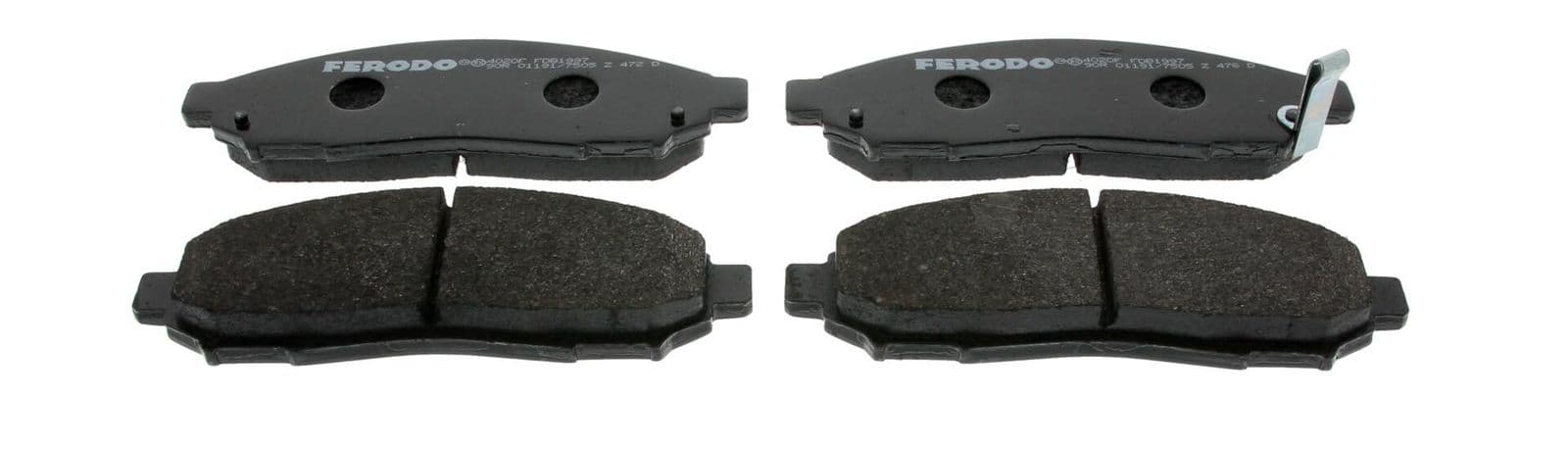 set placute frana,frana disc FERODO FDB1997