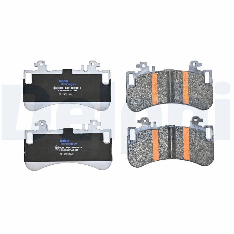 set placute frana,frana disc DELPHI LP5055EV