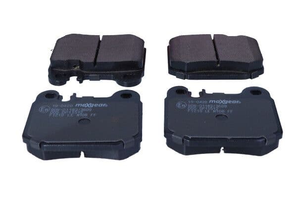 set placute frana,frana disc MAXGEAR 19-0420