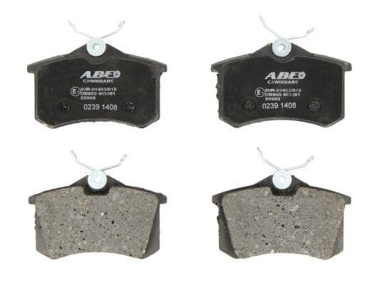set placute frana,frana disc ABE C2W002ABE