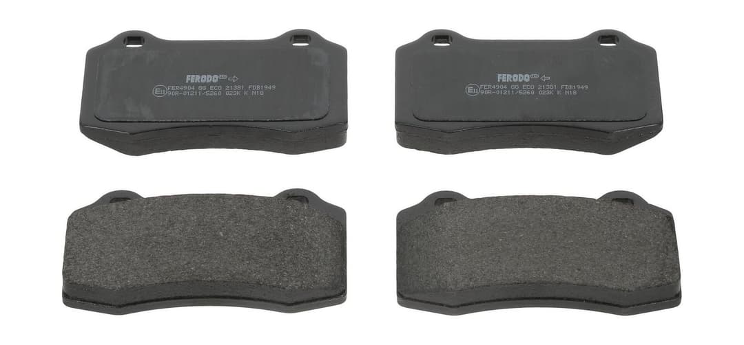 set placute frana,frana disc FERODO FDB1949