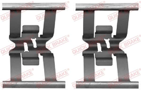 Set accesorii, placute frana QUICK BRAKE 109-1898