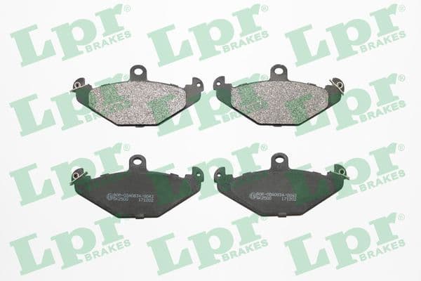set placute frana,frana disc LPR 05P427