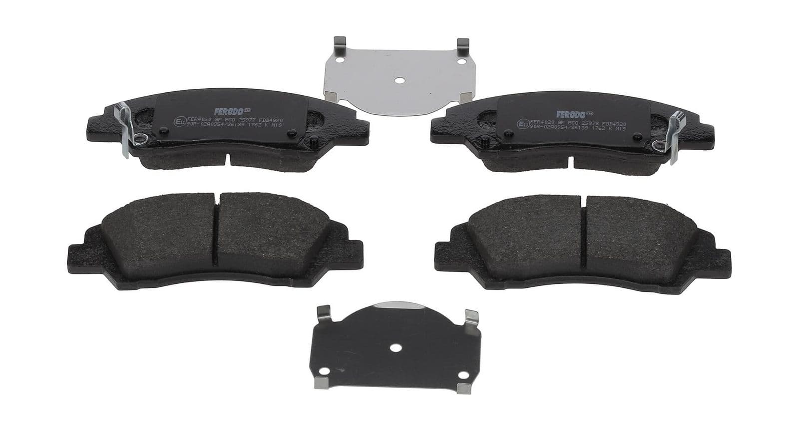 set placute frana,frana disc FERODO FDB4920