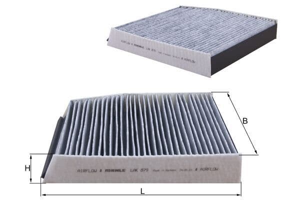 Filtru, aer habitaclu MAHLE LAK 879