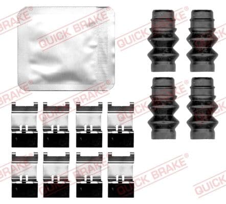 Set accesorii, placute frana QUICK BRAKE 109-0135