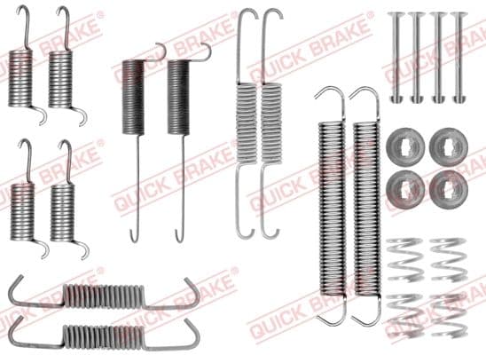 Set accesorii, sabot de frana QUICK BRAKE 105-0712