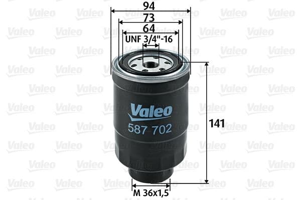 filtru combustibil VALEO 587702