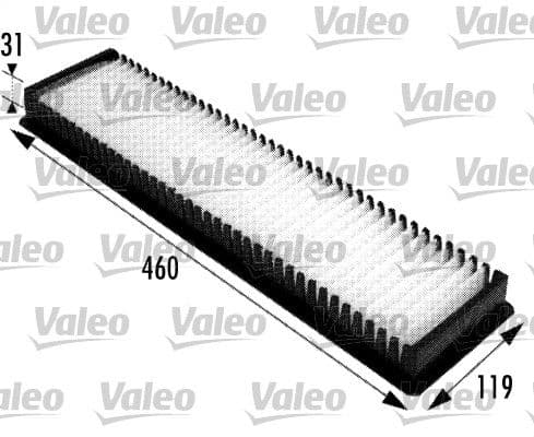 Filtru, aer habitaclu VALEO ESSENTIAL 698724