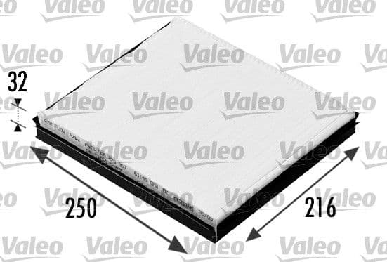 Filtru, aer habitaclu VALEO ESSENTIAL 698685
