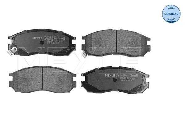 set placute frana,frana disc MEYLE -ORIGINAL: True to OE. 025 216 4716/W