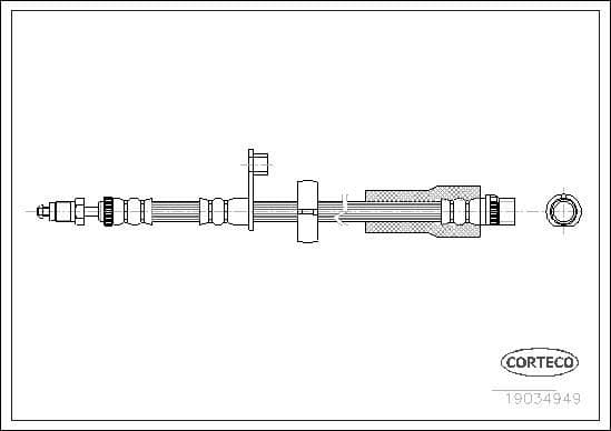 Furtun frana CORTECO 19034949