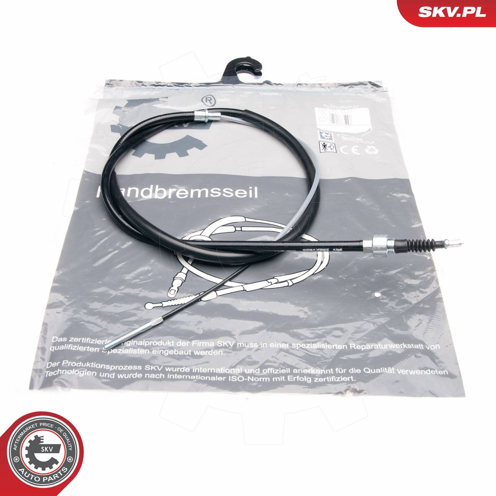 Cablu, frana de parcare ESEN SKV 25SKV686