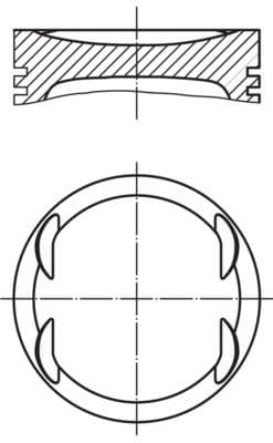 Piston MAHLE 012 19 03