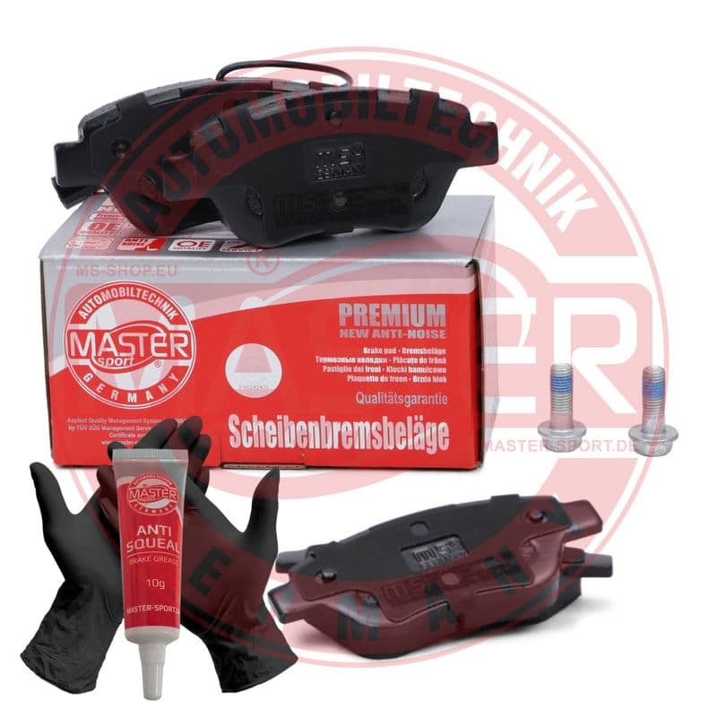 set placute frana,frana disc MASTER SPORT 13046039822N-SET-MS