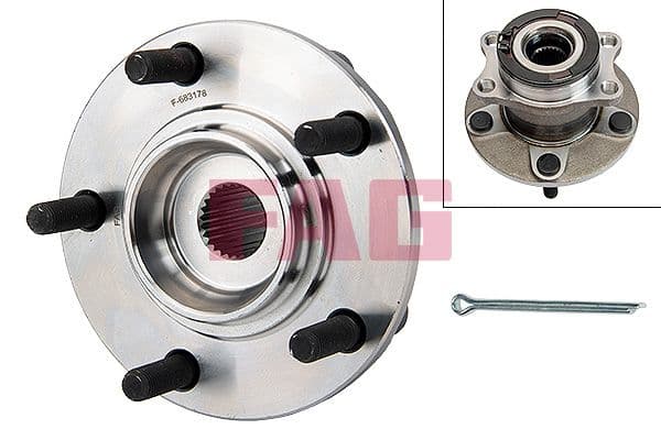 Set rulment roata Schaeffler FAG 713 6199 50