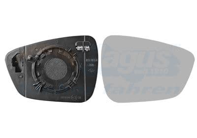 Sticla oglinda, oglinda retrovizoare exterioara VAN WEZEL * HAGUS * 1908838