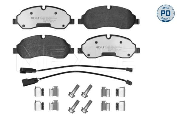 set placute frana,frana disc MEYLE -PD: Advanced performance and design. 025 220 3417/PD