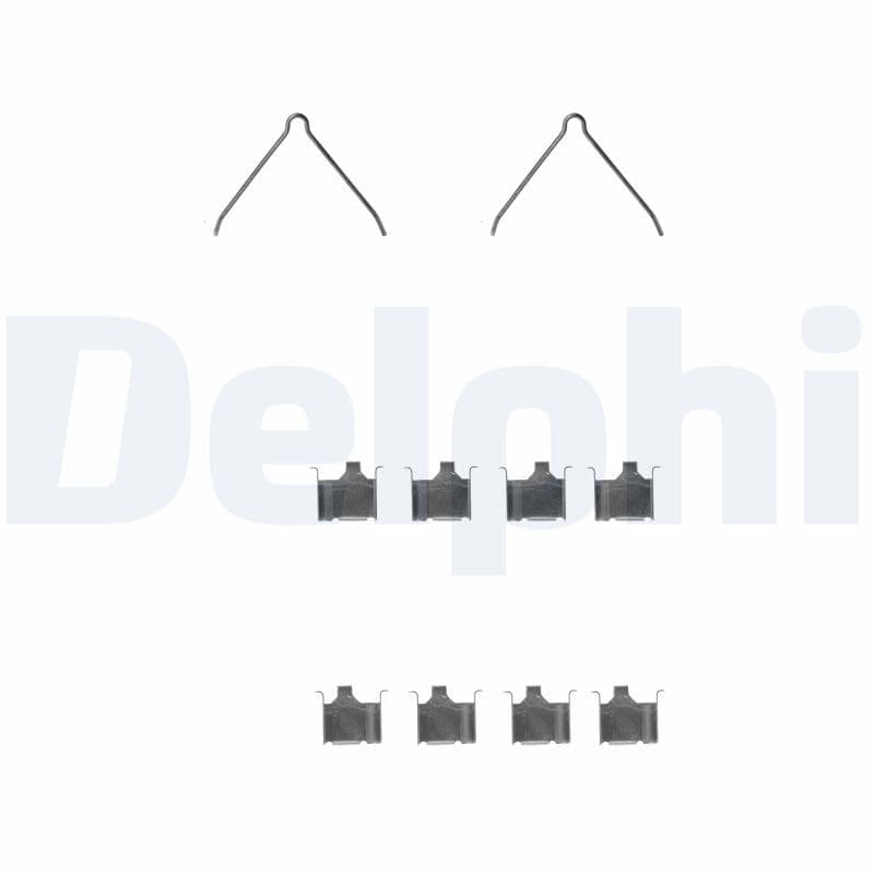 Set accesorii, placute frana DELPHI LX0229