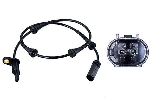 senzor,turatie roata HELLA 6PU 358 216-121