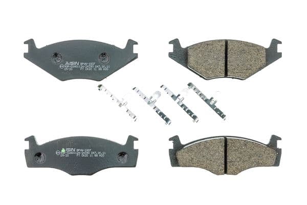 set placute frana,frana disc AISIN Premium ADVICS by BPVW-1007