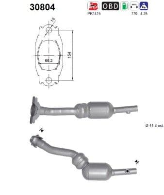 Catalizator AS-PL 30804
