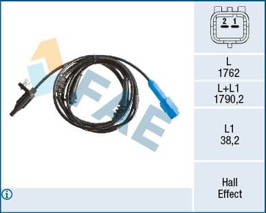 senzor,turatie roata FAE 78516