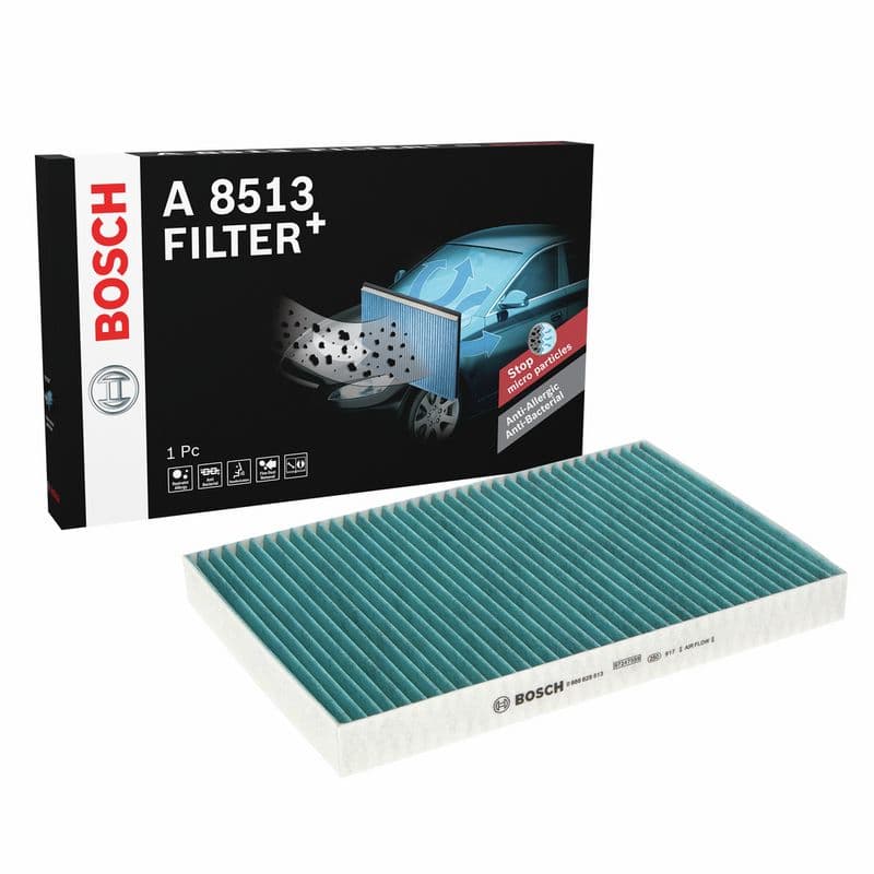 Filtru, aer habitaclu BOSCH 0 986 628 513