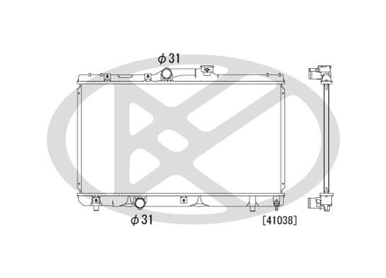 Radiator, racire motor KOYORAD PL010285T