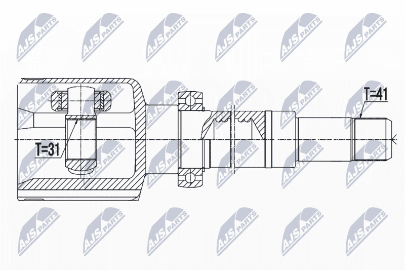 Set articulatie, planetara NTY NPW-FR-059