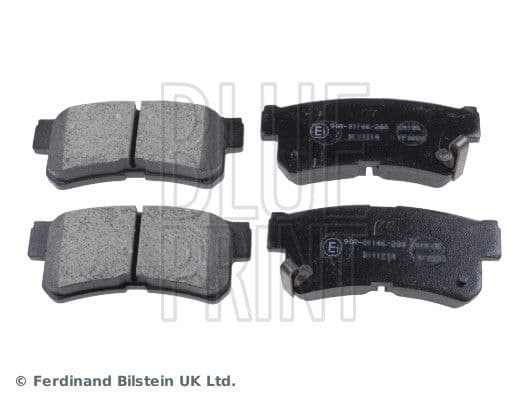 set placute frana,frana disc BLUE PRINT ADG04250