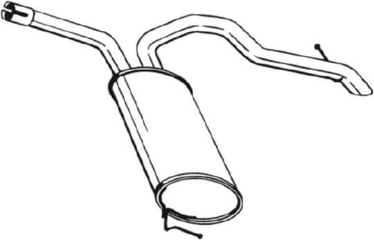 Toba esapament finala BOSAL 281-619