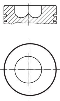 Piston MAHLE 009 90 00