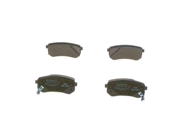 set placute frana,frana disc BOSCH 0 986 494 145