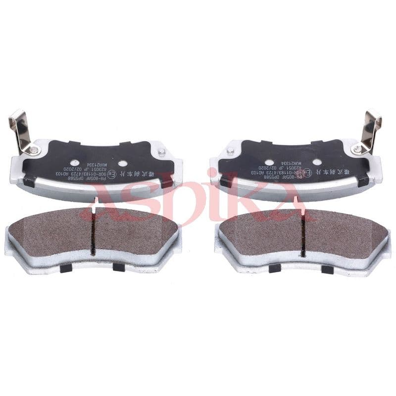 set placute frana,frana disc ASHIKA 50-08-805