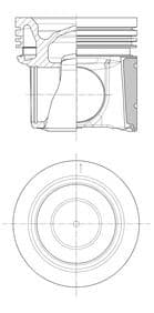 Piston KOLBENSCHMIDT 41752600
