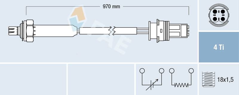 Sonda Lambda FAE 77354