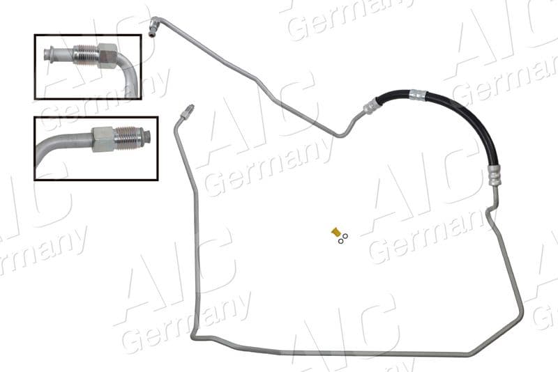 Furtun hidraulic, sistem de directie AIC Calitatea originală 58512