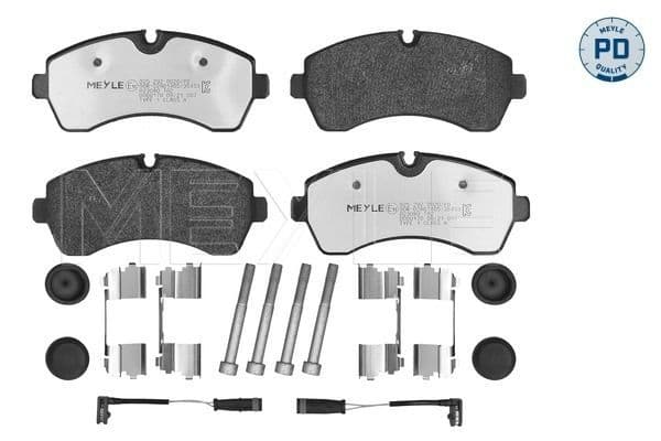 set placute frana,frana disc MEYLE -PD: Advanced performance and design. 025 292 0020/PD
