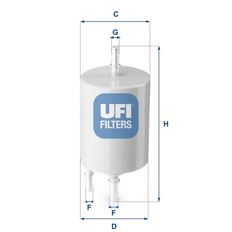 filtru combustibil UFI 31.854.00