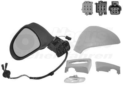 Oglinda exterioara VAN WEZEL * HAGUS * 4042817