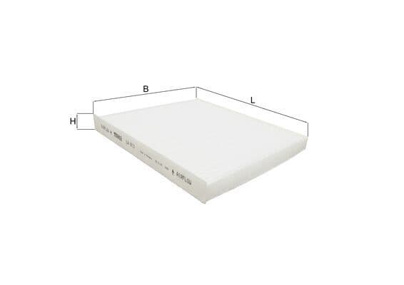 Filtru, aer habitaclu MAHLE LA 813