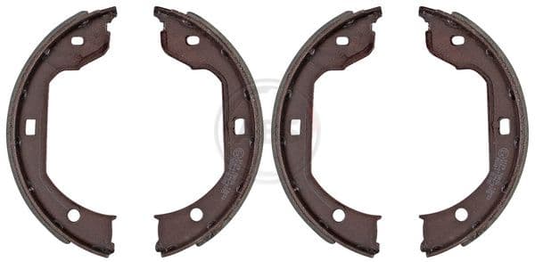 Set saboti frana, frana de mana ABS 9109