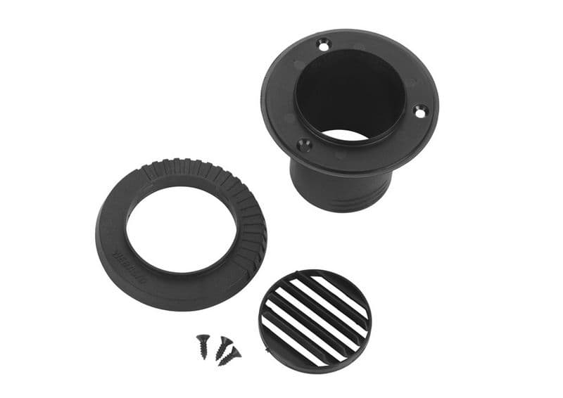 Canal de aer WEBASTO Air-outlet D55 45 degrees, pivoted 107836