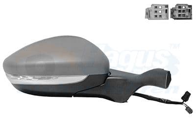 Oglinda exterioara VAN WEZEL * HAGUS * 4034818